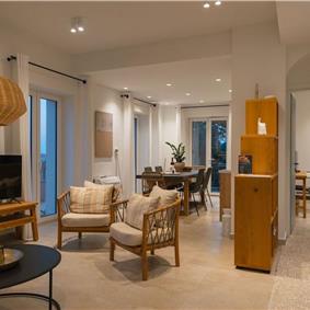 3 bedroom villa with pool & sea views, near Palaiokastrítsa, sleeps 6